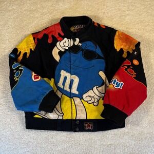 Kids JH Design M&M Racing‎ Jacket Celebrate M&Ms Red Yellow Blue Mars LIcensed